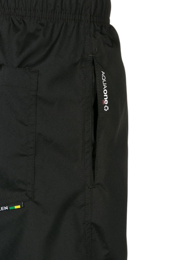 Shop Osklen Rear Logo-detail Shorts In Black