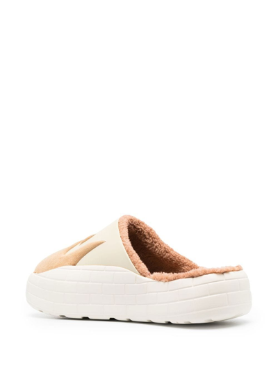 Shop Acupuncture 1993 Nyo Slip-on Slides In Brown