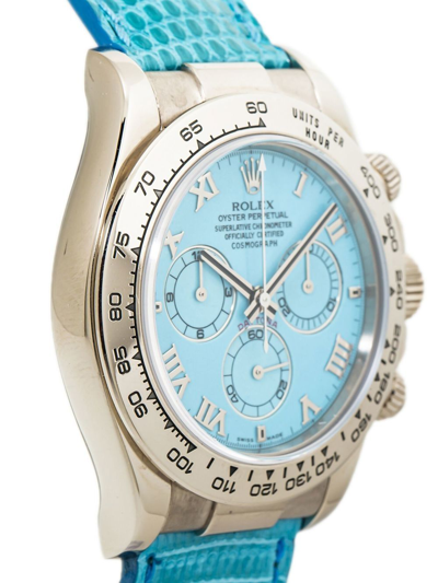 Pre-owned Rolex 2022  Daytona Cosmograph 40mm In Blue