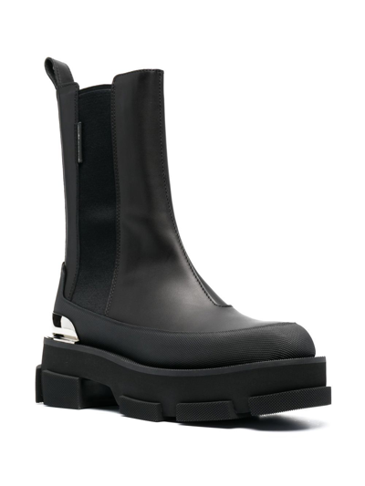 both BOTH 塗りたくり GAO PLATFORM CHELSEA BLACK 40