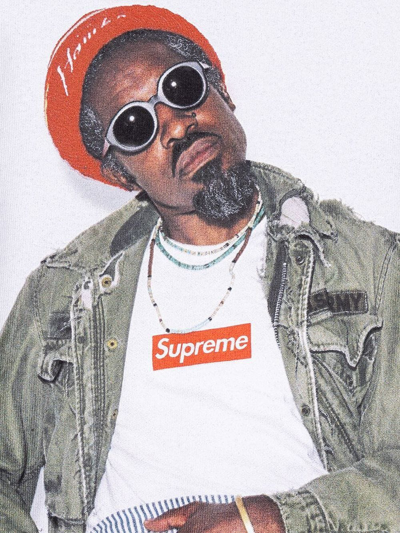 Supreme Andre 3000 Graphic-print T-shirt In Purple
