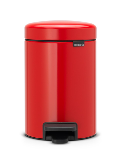 Shop Brabantia Newicon 0.75 Gallon Step Can In Passion Red