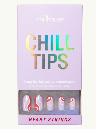 Shop Chillhouse Women's Chill Tips Heart Strings Press-on Nails