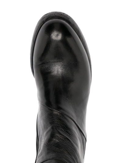 Madison.maison Knee-length Block-heel 80mm Boots In Black