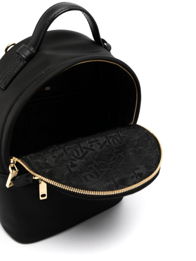Shop Bally Etery Mini Backpack In Black
