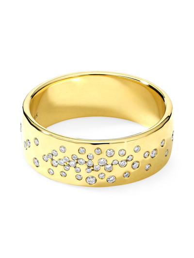 Shop Ippolita Women's 18k Yellow Gold & 0.19 Tcw Diamond Stardust Ring