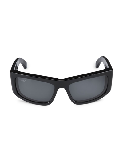 Shop Off-white Men's 61mm Joseph Acetate Sunglasses In Black Grey
