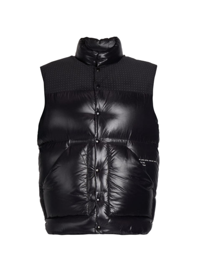 Shop Moncler Genius Men's 7 Moncler Frgmt Osteen Vest In Black