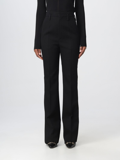 Shop Saint Laurent Trousers  Woman In Black