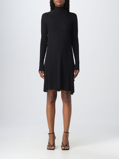 Shop Bottega Veneta Dress  Woman In Black