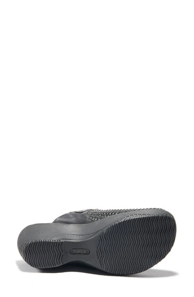 Halsa Footwear Chloe Clog In Black