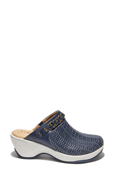 Shop Halsa Footwear Chloe Clog In Navy