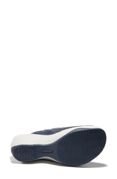 Shop Halsa Footwear Chloe Clog In Navy