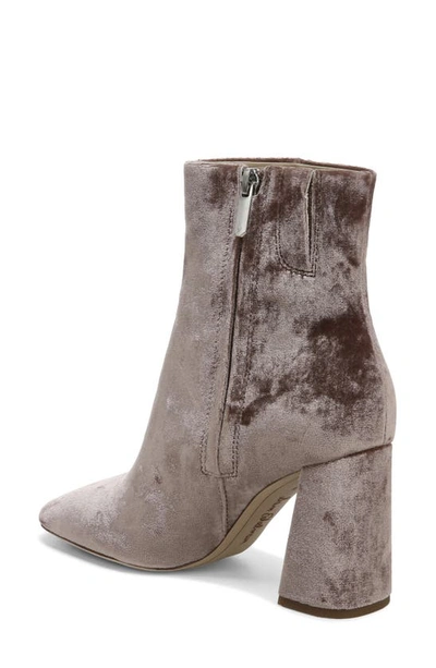 Shop Sam Edelman Codie Square Toe Bootie In Mauve