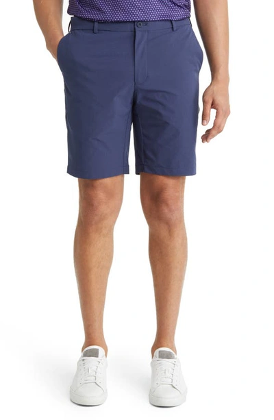 Shop Peter Millar Crown Crafted Surge Performance Water Resistant Shorts In Navy