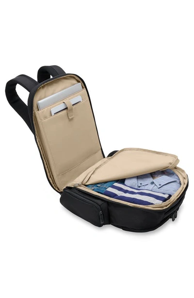 Briggs & Riley Baseline Traveler Backpack In Black