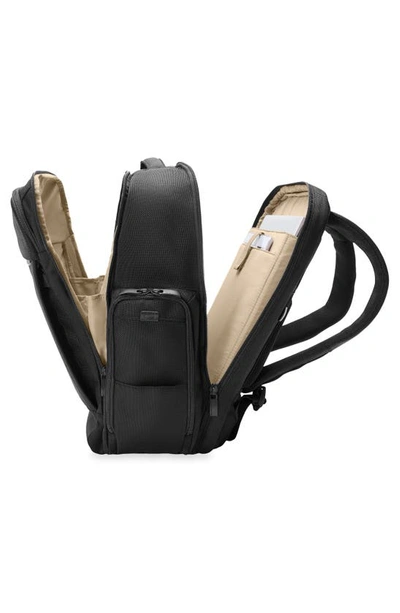 Briggs & Riley Baseline Traveler Backpack In Black