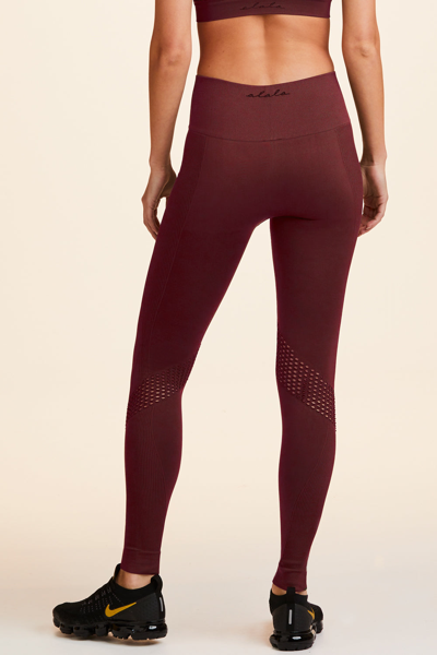 Shop Alala Essential Seamless Tight In Brown