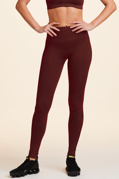 Shop Alala Essential Seamless Tight In Brown