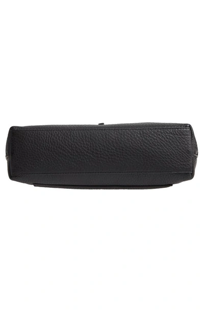 Rebecca Minkoff Darren Zip Leather Crossbody Bag In Black