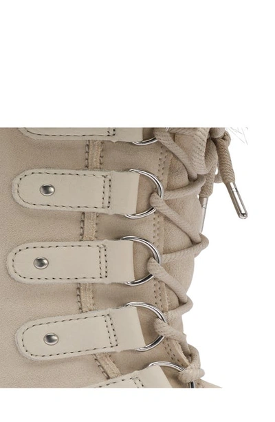 Sorel Joan Of Arctic Faux Fur Waterproof Snow Boot In Fawn/ Omega Taupe