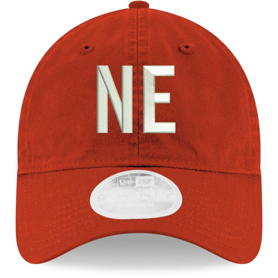 Shop New Era Red New England Patriots Hometown 9twenty Adjustable Hat