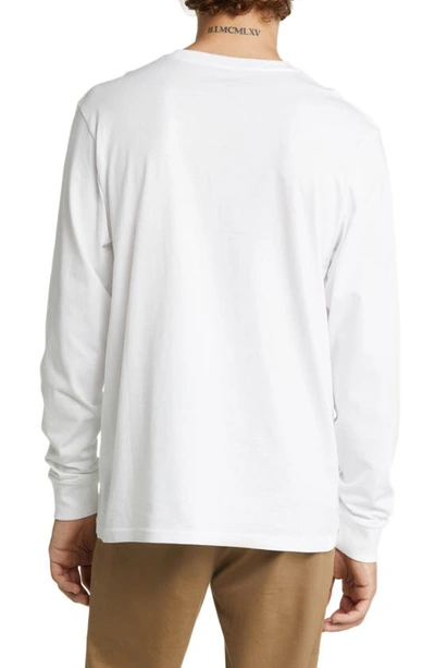 Carhartt Work In Progress Nelson Logo Patch Sweatshirt In White