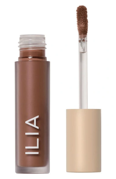 Shop Ilia Liquid Powder Matte Eye Tint In Mauve Brown