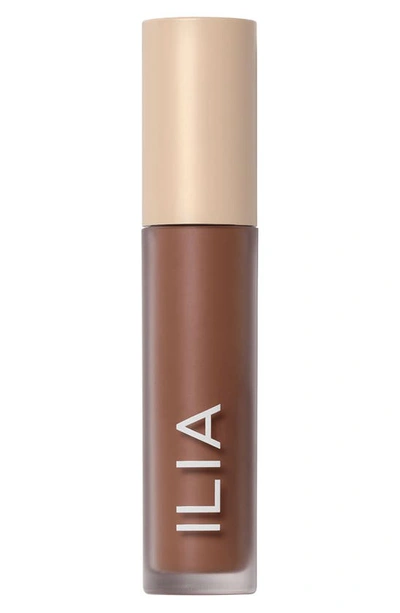 Ilia Liquid Powder Eye Shadow Tint Tannin 0.12 oz / 3.5 ml In Mauve Brown