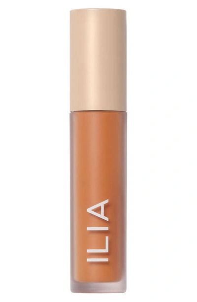 Ilia Liquid Powder Eye Shadow Tint Ochre 0.12 oz / 3.5 ml In Orange Coral