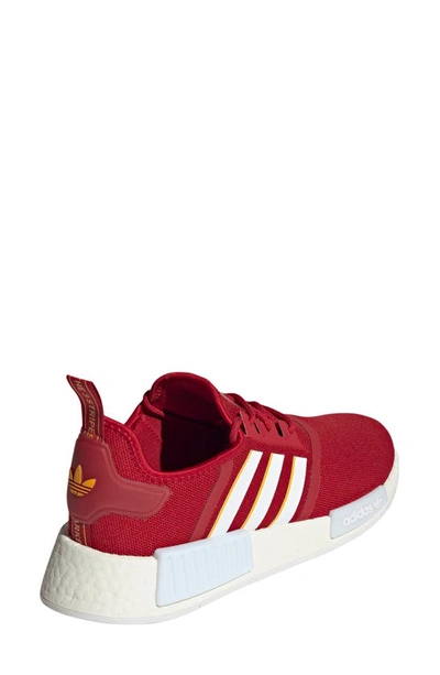Shop Adidas Originals Nmd_r1 Sneaker In Power Red/ White/ Off White