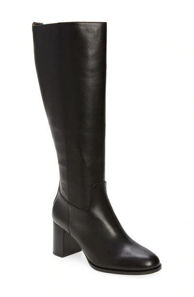 Shop Madewell The Selina Knee High Boot In True Black