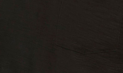 Vince Long Sleeve Pocket T-shirt In Black