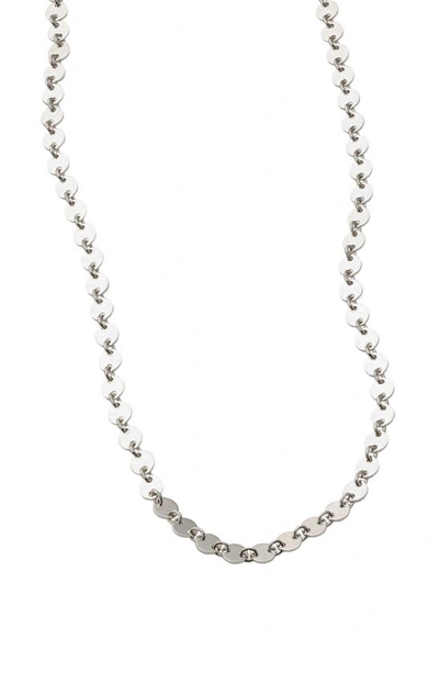 Made By Mary Poppy Link Choker In Silver