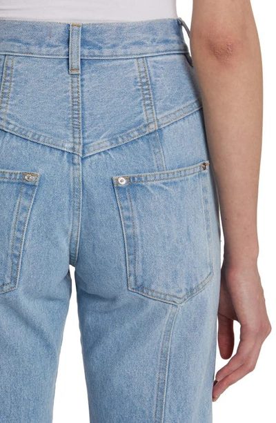 Shop Missoni Straight Leg Denim Pants In Light Blue Denim