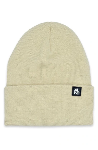 Shop A Life Well Dressed Culture Statement Beanie In Sand