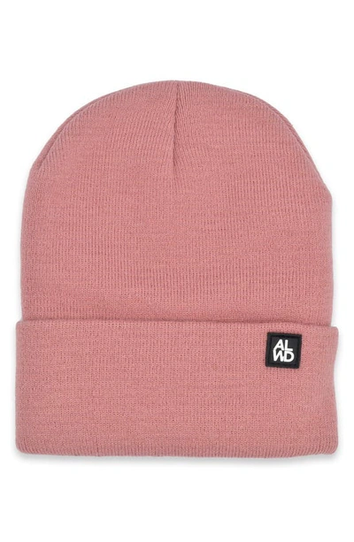 Shop A Life Well Dressed Culture Statement Beanie In Rose