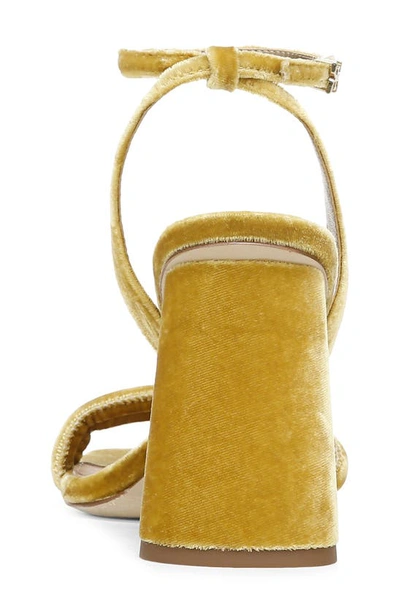 Shop Sam Edelman Kia Strappy Sandal In Saffron Velvet