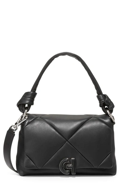 Cole Haan Quilted Leather Shoulder Bag In Black | ModeSens