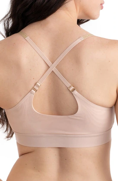 Uwila Warrior Soft Bralette In Beige