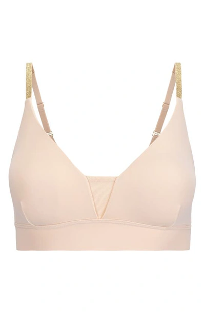 Uwila Warrior Soft Bralette In Beige