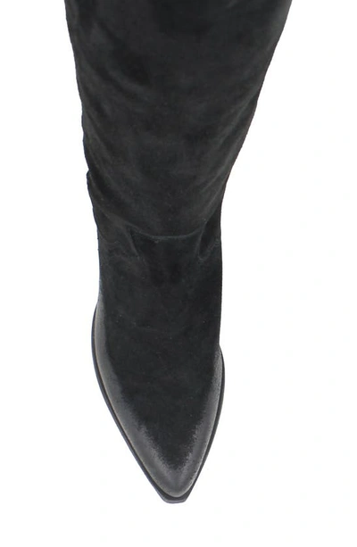 Zigi Valezka Knee High Boot In Black