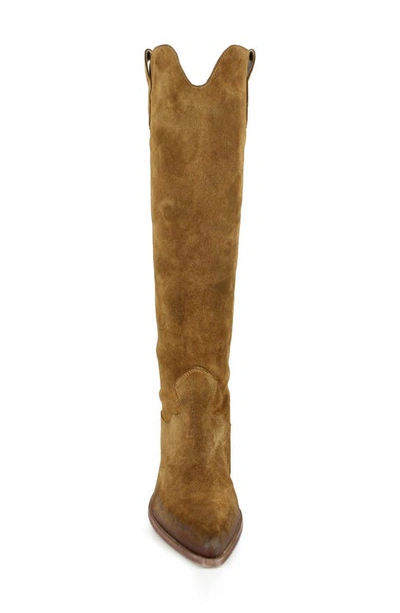 Zigi Valezka Knee High Boot In Brown