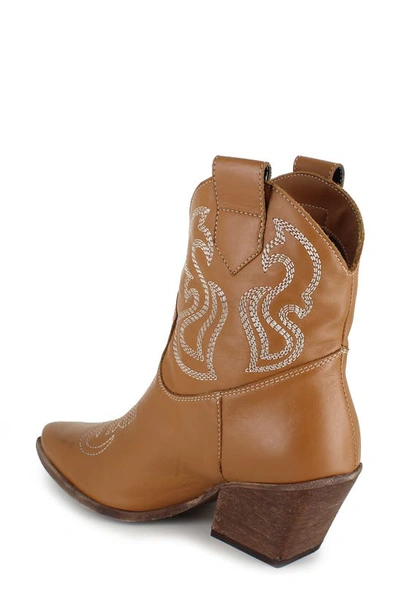 Shop Zigi Paula Bootie In Light Brown