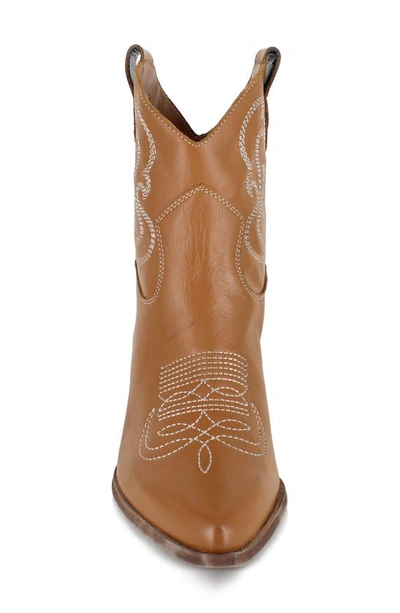 Shop Zigi Paula Bootie In Light Brown