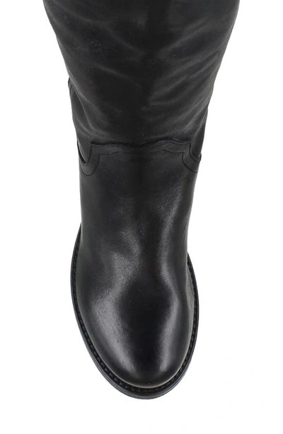 Zigi Fiona Boot In Black Leather