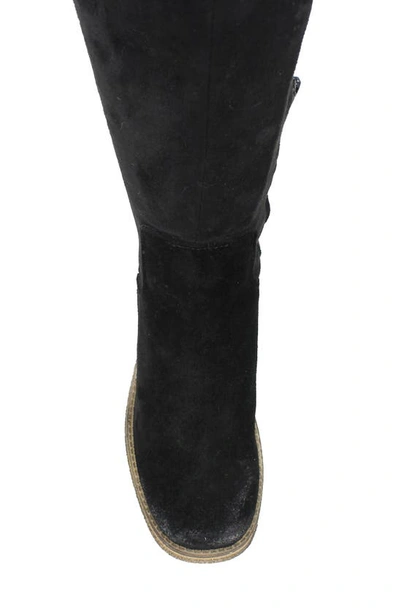 Zigi Jaylen Over The Knee Platform Boot In Black