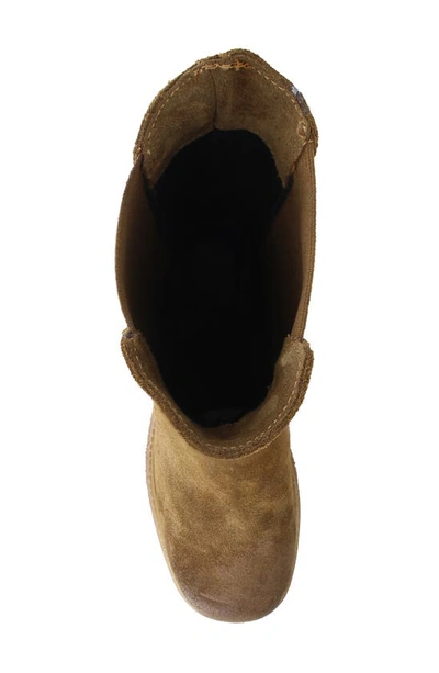 Zigi Keziah Platform Chelsea Boot In Tan