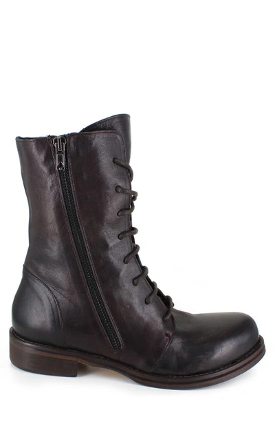 Zigi Zander Bootie In Brown Leather