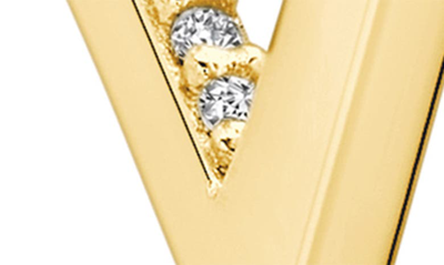 Shop Crislu Cubic Zirconia Pavé Hoop Earrings In Gold